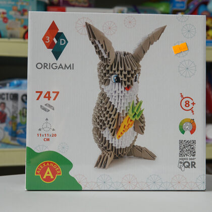 #1502 Origami ar 747 detaļām Zaķis / Cena 18.66 EUR