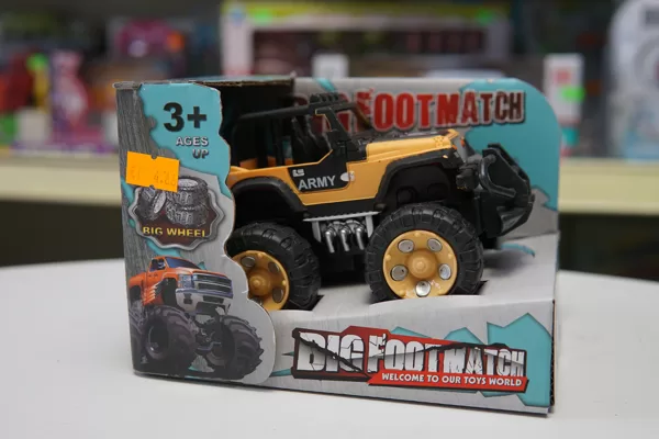 #1328 Džips 'Big Foot Match' / Cena 4.66 EUR