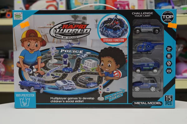 #1330 Trase (paklājs) + 4 auto 'Rapoi World' / Cena 17.40 EUR