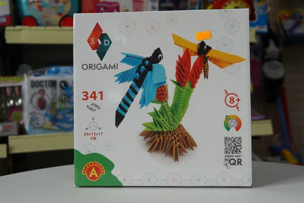 #1504 Origami ar 341 detaļām Spāres / Cena 9.44 EUR