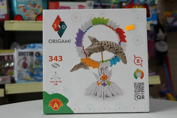 #1505 Origami ar 343 detaļām Delfīns / Cena 9.44 EUR