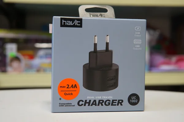 #4404 Lādētājs (2 USB) / Cena 5.98 EUR